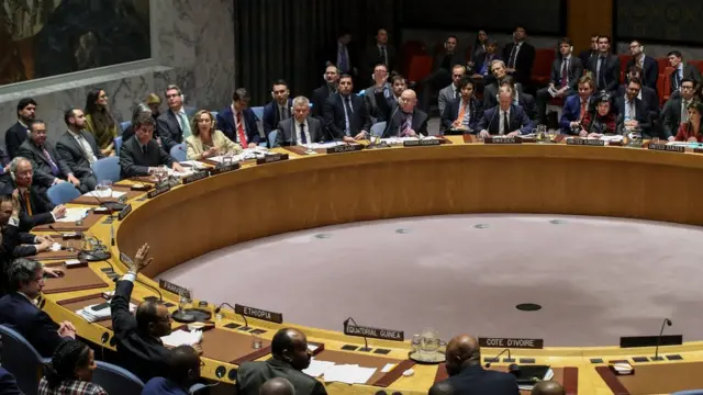 جلسه شورای امنیت