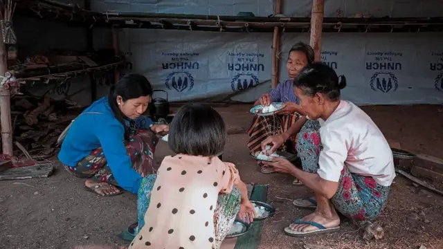 အရပ်သားထောင်ချီ ထွက်ပြေးရမှု ပြန်ဖြစ်လာပြန်