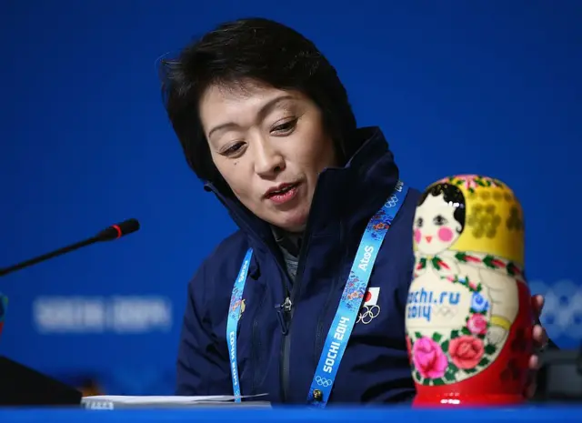 Пресс-конференция японской делегации перед началом Олимпиады в Сочи