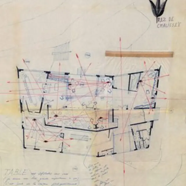 Gio Ponti envió cuatro variantes del anteproyecto, cada una identificada con un color: negro, verde, azul y marrón. Los Planchart eligen la opción negra.