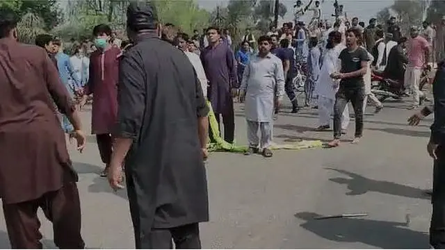 گجرانوامہ میں احتجاج