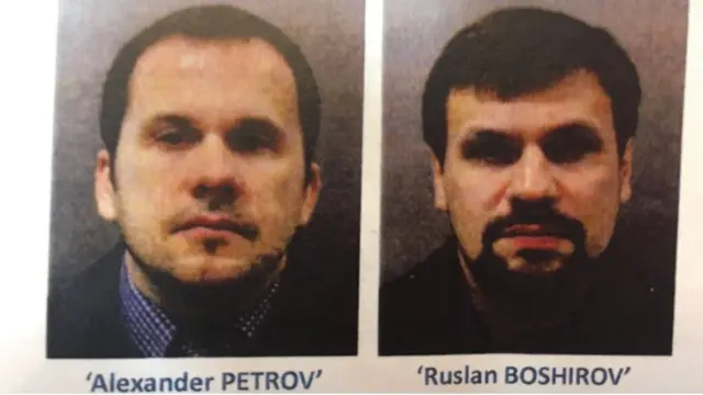 Alexander Petrov e Ruslan Boshirov