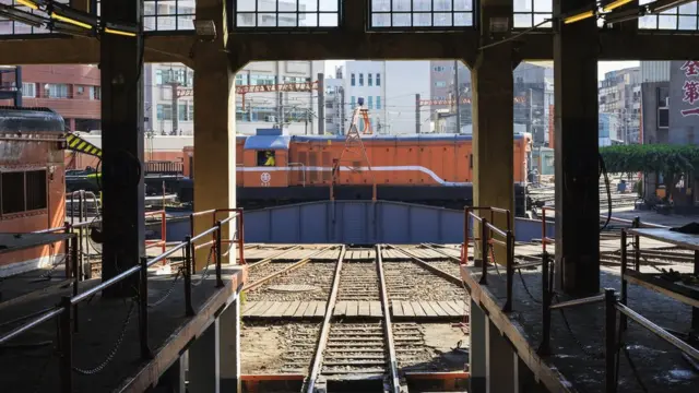 彰化扇形車庫（資料圖片）