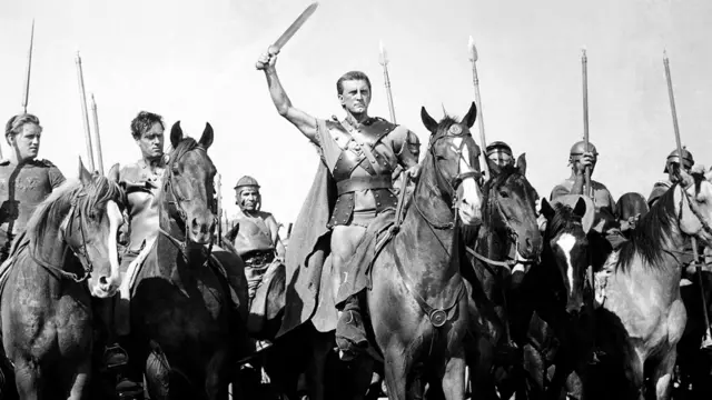 Kirk Douglas dans Spartacus