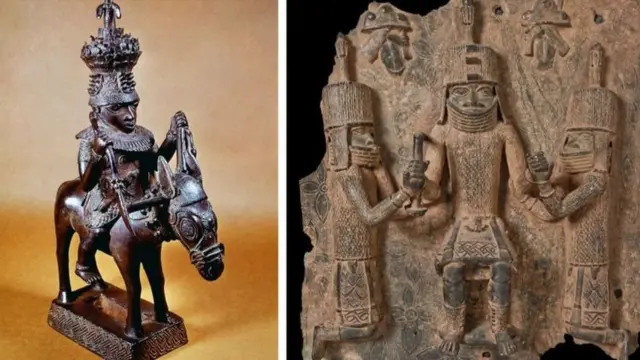 كانت "كنوز بنين" تزين القصر الملكي لمملكة بنين