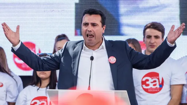 Премьер-министр Македонии Зоран Заев