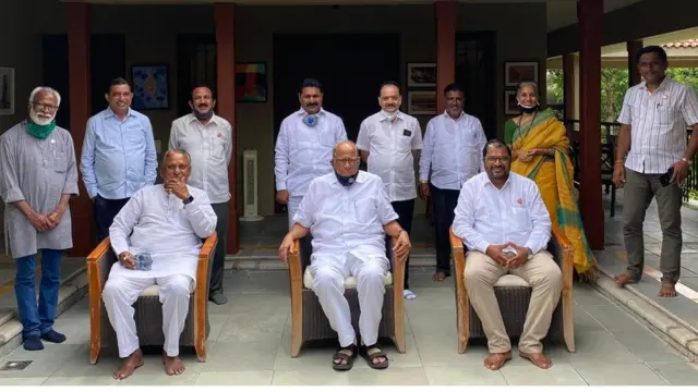 शरद पवार आणि राजू शेट्टी