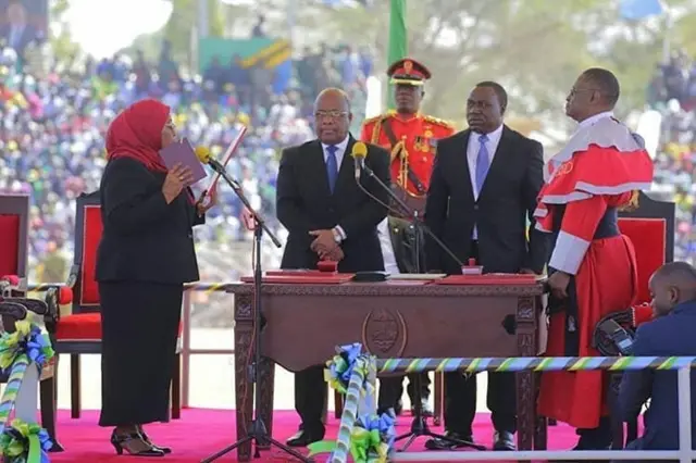 Visi perezida Samia Hassan arahirira imirimo ye