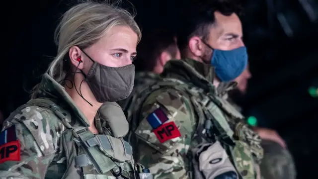 جنود في أفغانستان.