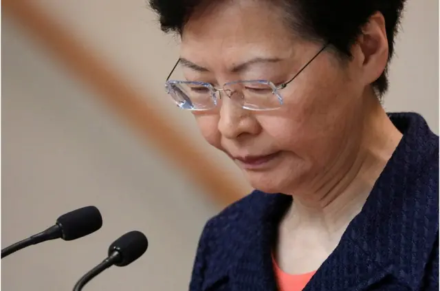 香港行政长官林郑月娥