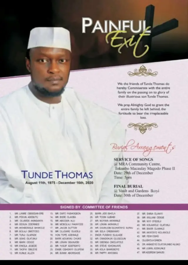 Ọgbẹni Tunde Thomas
