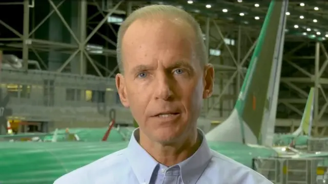 El consejero delegado de Boeing, Dennis Muilenburg