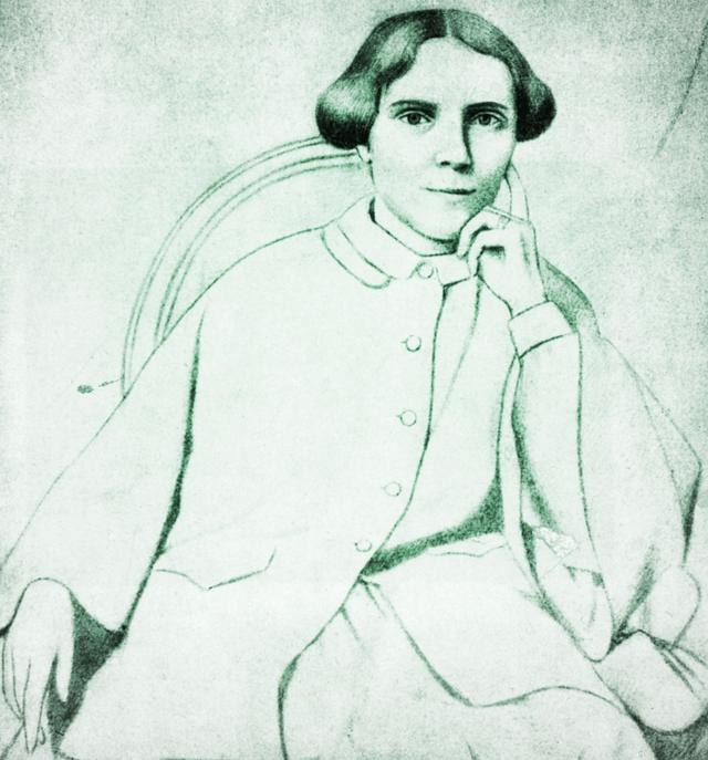 Retrato de Elizabeth Blackwell