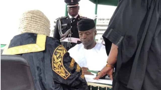 Igbakeji aarẹ Yemi Osinbajo naa se ibura