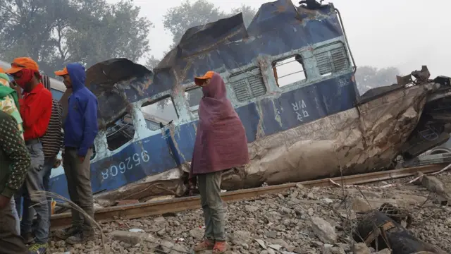 انڈیا ٹرین حادثہ