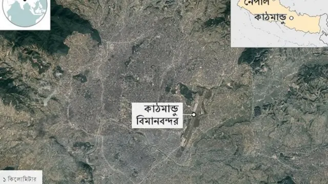 নেপালের মানচিত্র