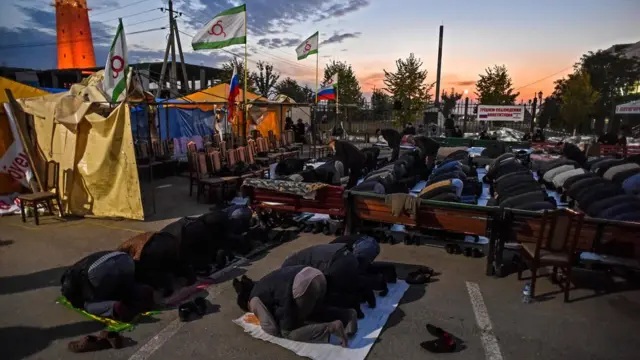 Протесты в Ингушетии