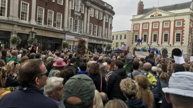 Protests in York