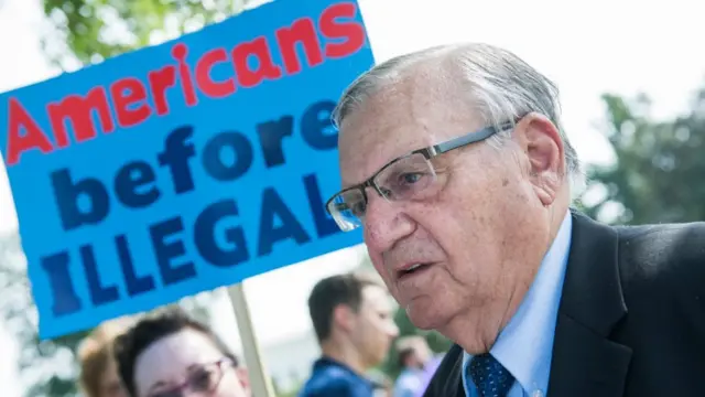 El exalguacil del condado de Maricopa, Joe Arpaio