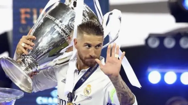 Sergio Ramos ya bar Real Madrid bayan shekara 16 inda ya dauki kofi 22