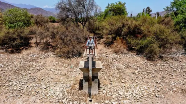 Sequía en Chile.