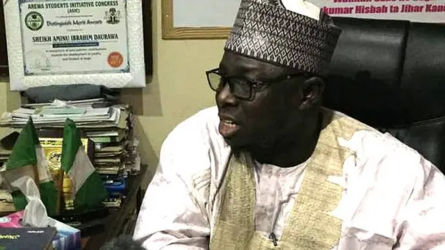 Shaikh Aminu Daurawa, malamin addinin Muslunci kuma Shugaban Hukumar Hisba ta Jihar Kano