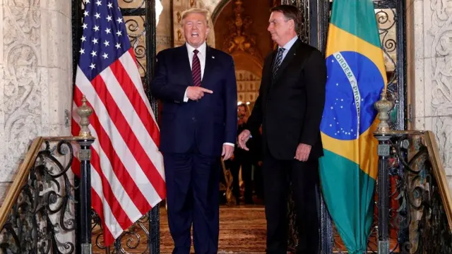 Bolsonaro e Trump jantaram no sábado (7/3)