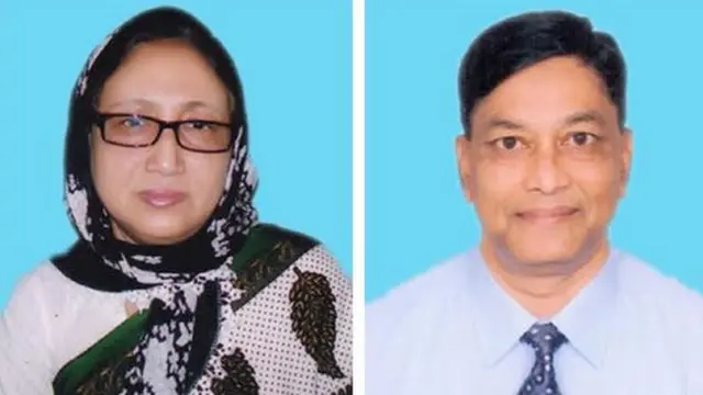 অবসরপ্রাপ্ত জেলা ও দায়রা জজ বেগম কবিতা খানম এবং ব্রিগেডিয়ার জেনারেল শাহাত হোসেন চৌধুরী