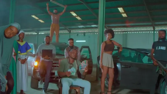 Clip wey show pipo inside Falz 'This is Nigeria' song