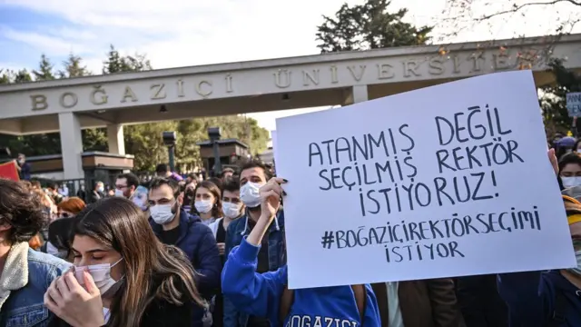 Boğaziçi Üniversitesi'nde protestolar Ocak ayından bu yana sürüyor, 4 Ocak 2021