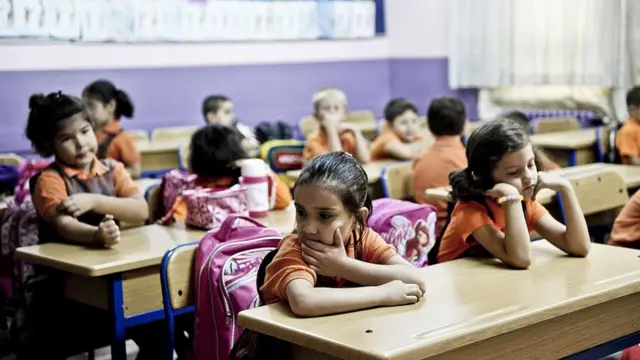 İlkokul öğrencileri