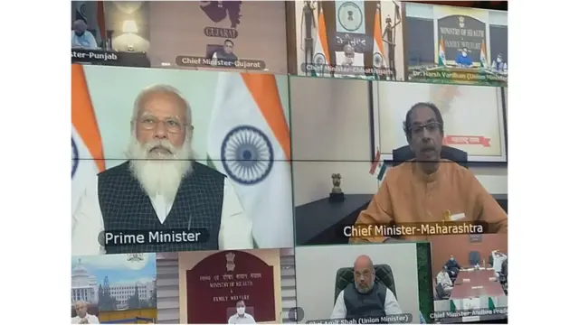 पंतप्रधान नरेंद्र मोदी, मुख्यमंत्री उद्धव ठाकरे