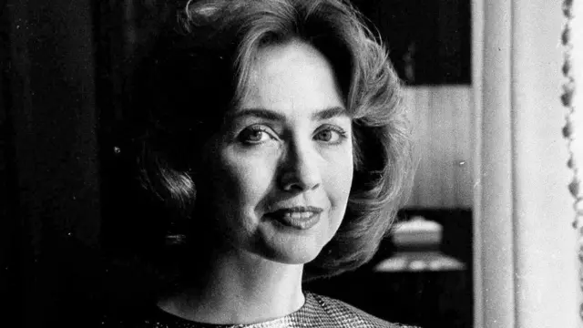 Hillary Clinton en 1985, cuando era la Primera Dama del estado de Arkansas.