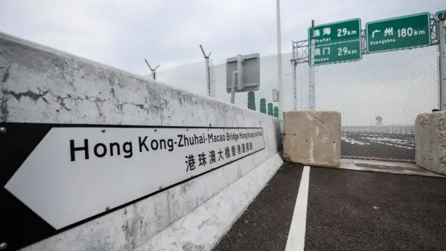 హాంకాంగ్- జుహాయ్ మార్గం