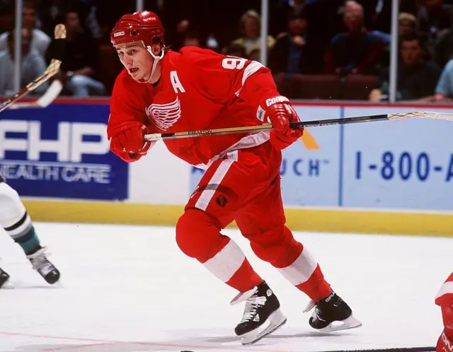 Сергей Федоров во времена выступлений за "Детройт"