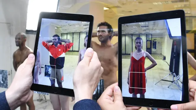 La realidad aumentada puede tener aplicaciones en el mundo de la moda.