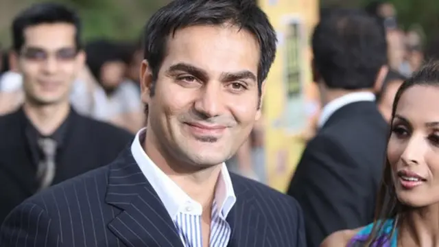 ارباز خان اپنی سابق اہلیہ ملائکہ اروڑہ کے ساتھ