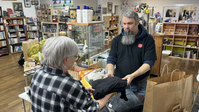 Boutiaue de l'Armée du Salut à Cambridgeshire