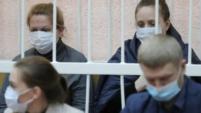 подсудимые по делу о пожаре в "Зимней вишне"