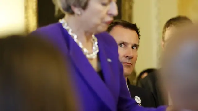JEREMY HUNT THERESA MAY
