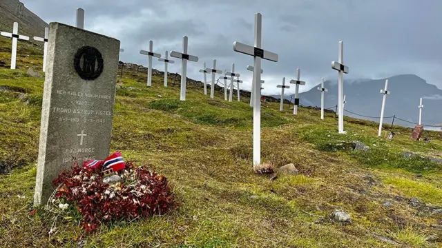 Vista del cementerio