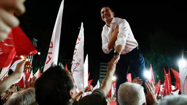Cipras na mitingu u Atini