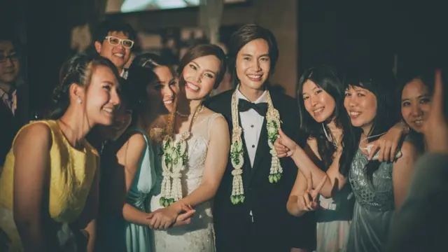 งานเฉลิมฉลองพิธีแต่งงานในไทย