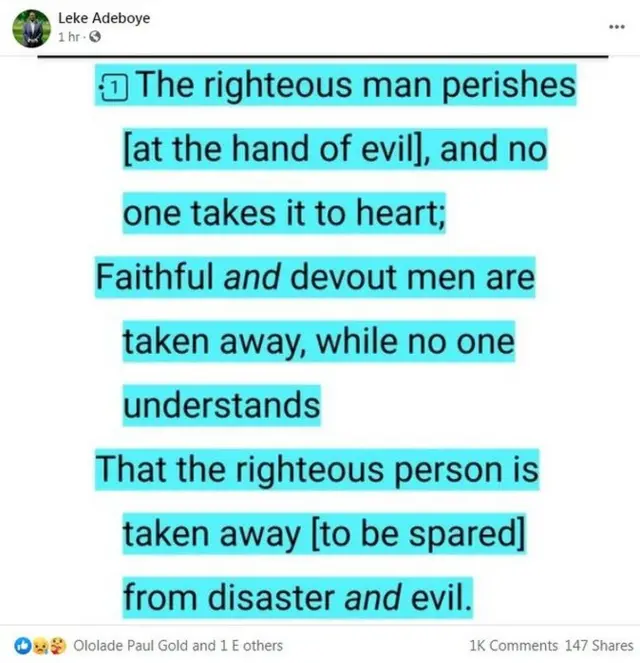 Aworan oju opo Leke Adeboye