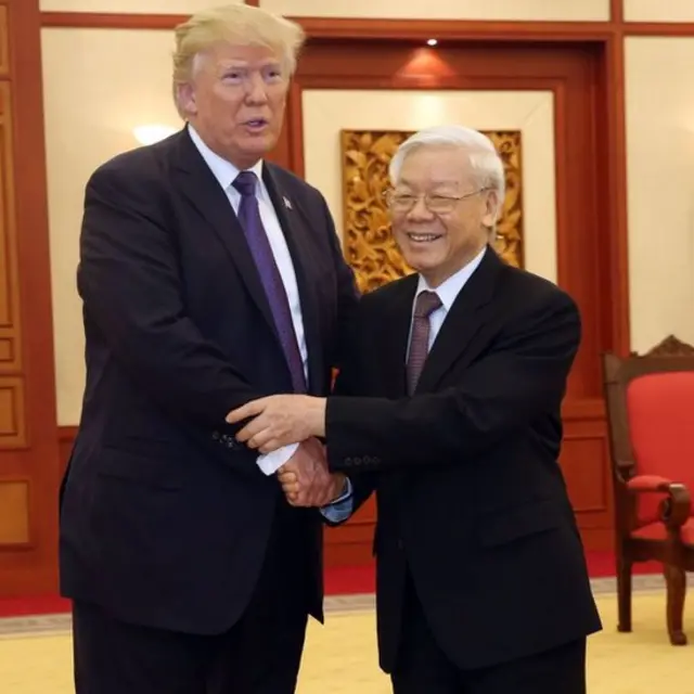Trump và Nguyễn Phú Trọng