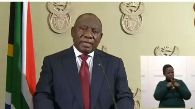 South Africa President Cyril Ramaphosa