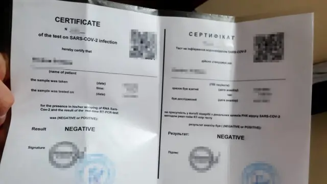 Поліція викрила продаж фейкових довідок про Covid-19 у Києві