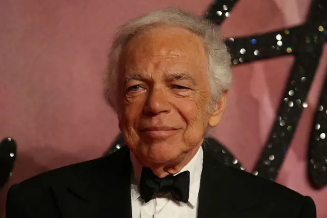 رالف لورن طراح لباس معروف آمریکایی