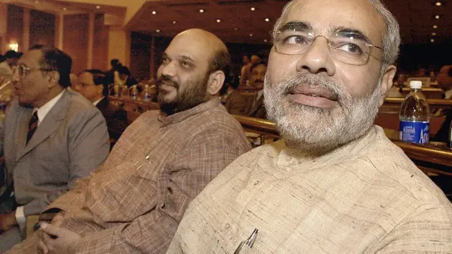 અમિત શાહ અને નરેન્દ્ર મોદી