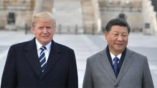 Donald Trump y Xi Jinping
